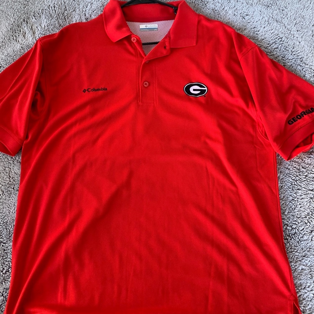 XL Columbia Georgia Bulldog Polo